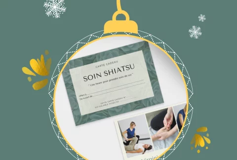Bon cadeau pour un soin shiatsu