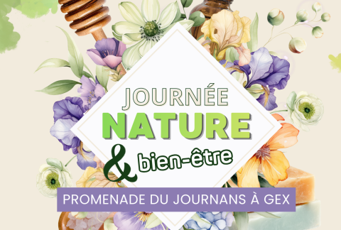 Bandeau de la Journée nature et bien-être 2026 Gex